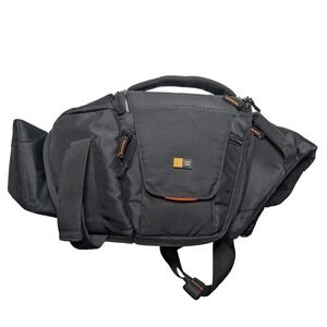 Case Logic 120.581 DSLR Camera Sling Bag SLR Suspension Black Orange EUC